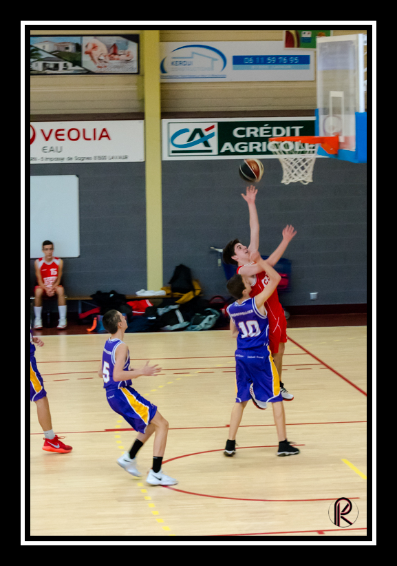 U15 Basket CTC Lavaur Verfeil-Montpellier croix d'argent  OCCITANIE Image 10