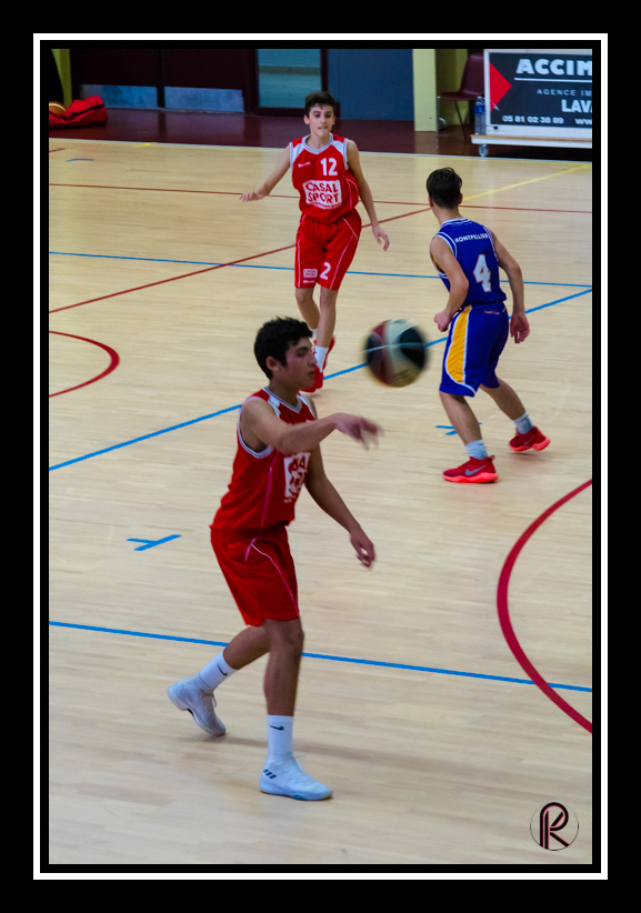 U15 Basket CTC Lavaur Verfeil-Montpellier croix d'argent  OCCITANIE Image 11