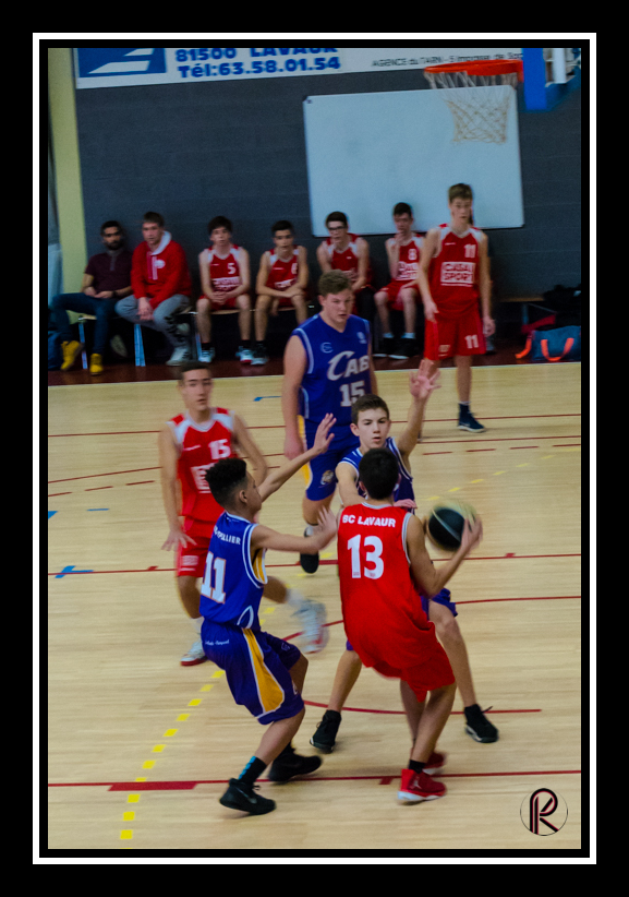 U15 Basket CTC Lavaur Verfeil-Montpellier croix d'argent  OCCITANIE Image 13
