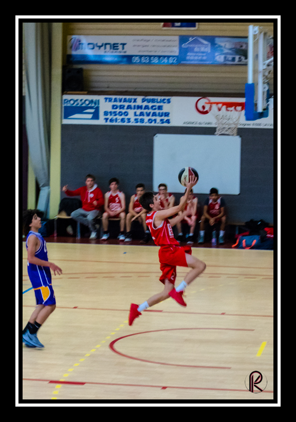 U15 Basket CTC Lavaur Verfeil-Montpellier croix d'argent  OCCITANIE Image 16