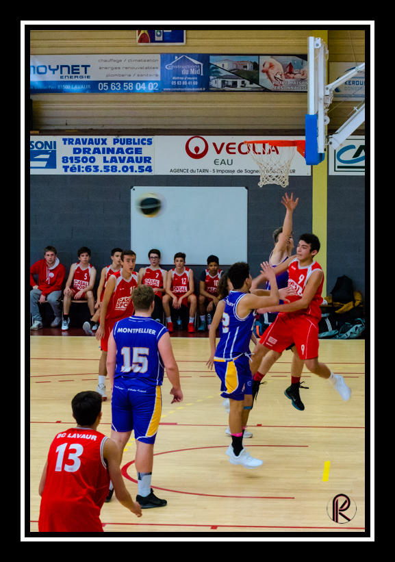 U15 Basket CTC Lavaur Verfeil-Montpellier croix d'argent  OCCITANIE Image 21
