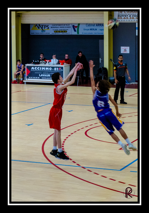 U15 Basket CTC Lavaur Verfeil-Montpellier croix d'argent  OCCITANIE Image 23