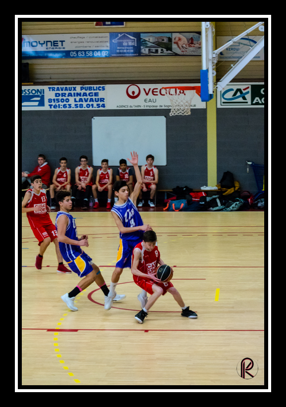 U15 Basket CTC Lavaur Verfeil-Montpellier croix d'argent  OCCITANIE Image 26