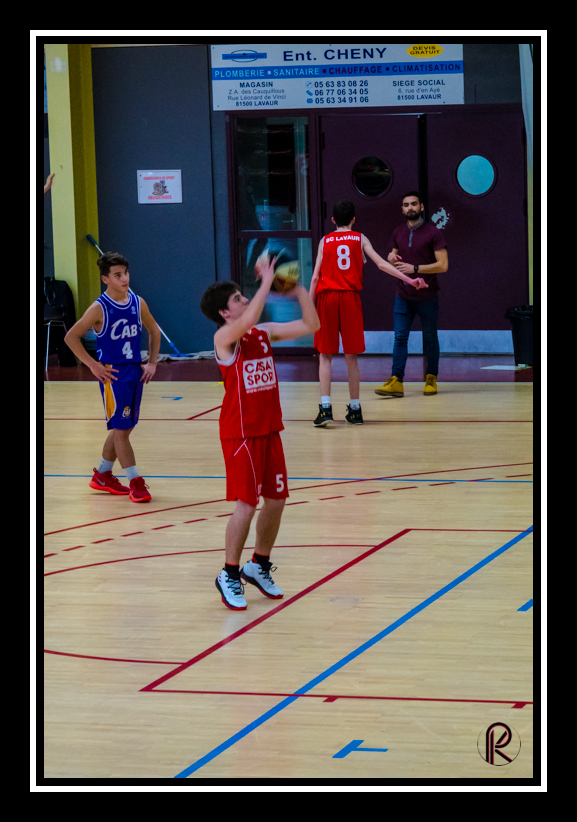 U15 Basket CTC Lavaur Verfeil-Montpellier croix d'argent  OCCITANIE Image 29