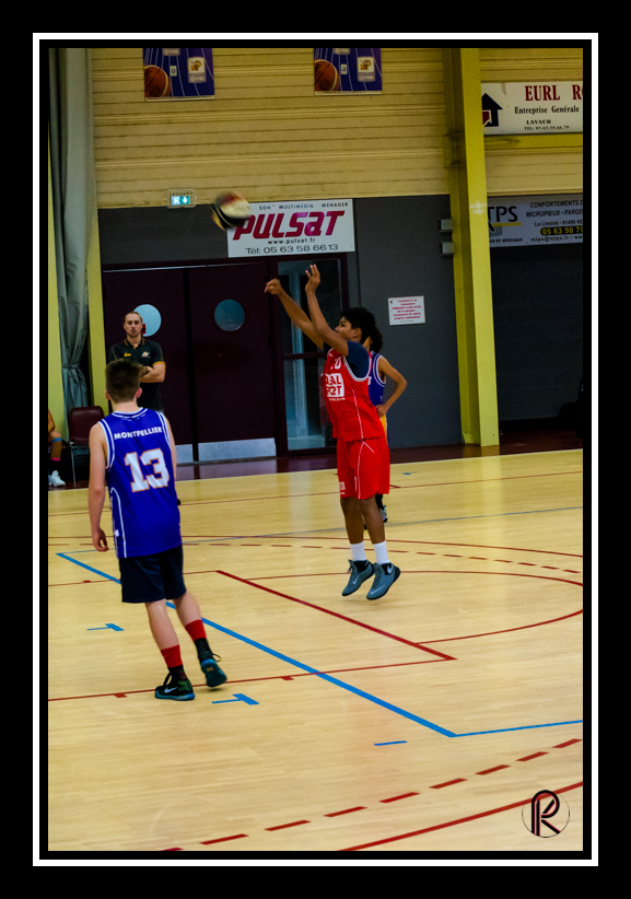 U15 Basket CTC Lavaur Verfeil-Montpellier croix d'argent  OCCITANIE Image 31