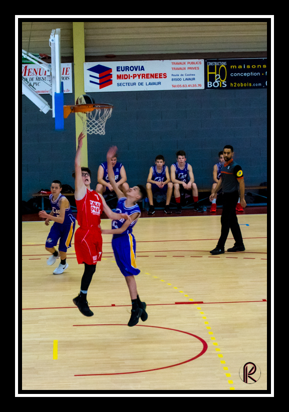 U15 Basket CTC Lavaur Verfeil-Montpellier croix d'argent  OCCITANIE Image 39