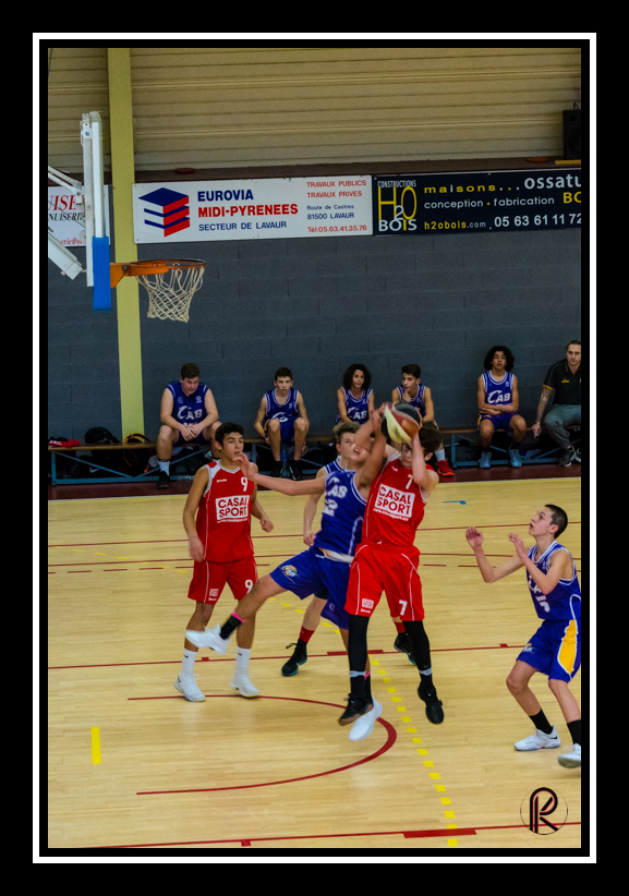U15 Basket CTC Lavaur Verfeil-Montpellier croix d'argent  OCCITANIE Image 41