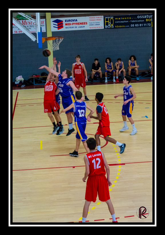 U15 Basket CTC Lavaur Verfeil-Montpellier croix d'argent  OCCITANIE Image 45